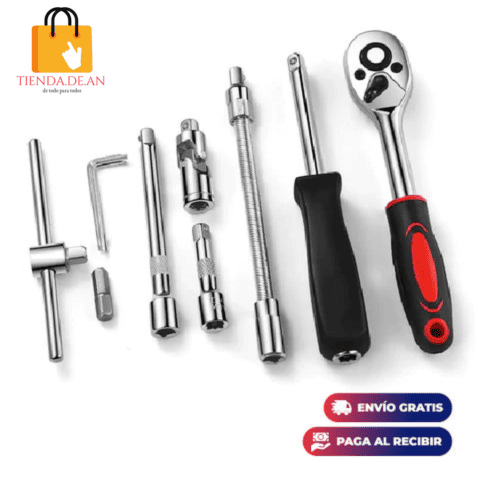 KIT DE HERRAMIENTAS DE 46 PIEZAS