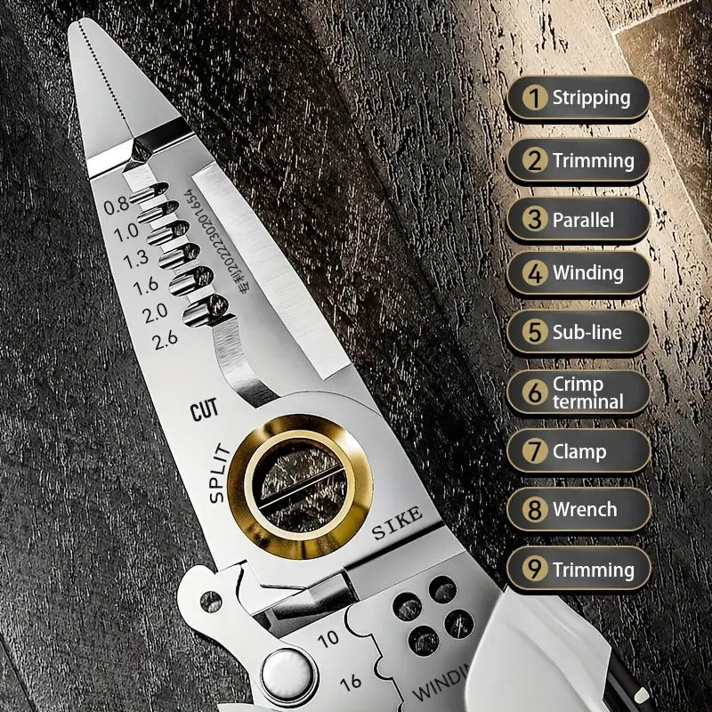 KIT ELECTRISTA ( LAPIZ DETECTOR + ALICATE MULTIFUNCIONAL)