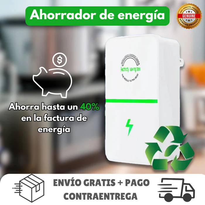 NUEVO AHORRADOR DE ENERGIA DELUX
